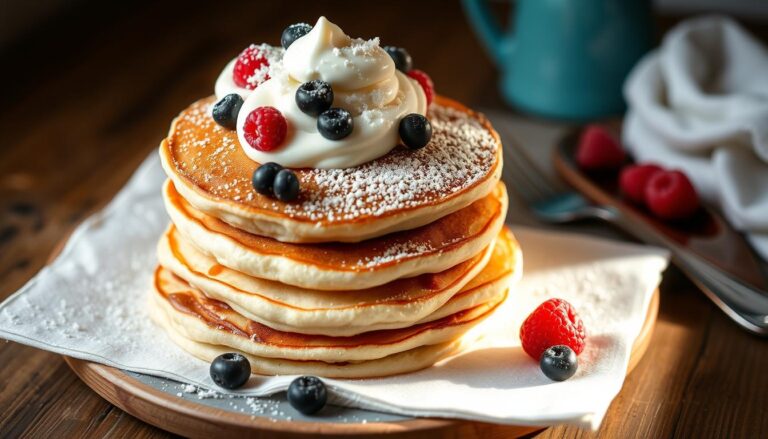 Pancakes Moelleux à la Protéine : Un Repas Savoureux et Nutritif